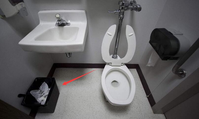 厕所垃圾桶风水上应该摆放在哪个位置比较合适?